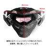 SHENKEL Full Face Shooting Mask Goggles (BK Black) Face Guard