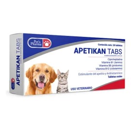 Apetikan C/20 Tabletas Pets Pharma