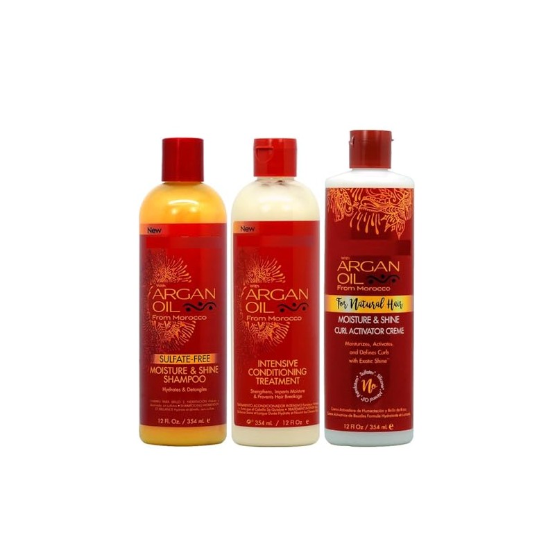 Argan Oil from Morocco Sulfate Free Moisture & Shine Shampoo,