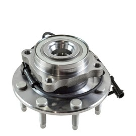 Fanzeya Wheel Hub and Bearing Assembly Right Passenger Left Driver Front Side Polished Protected with ABS Sensor for Hummer,for GMC,for Chevy