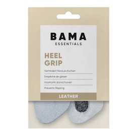 Bama Heel Grip Shoe Insoles - Leather Heel Holder Shoe Inner Soles for Protection of Pressure Points Leather Inserts to Prevent Slipping for Adults 1 Pair