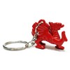 Welsh Wales Red Dragon Metal Keyring Key Ring