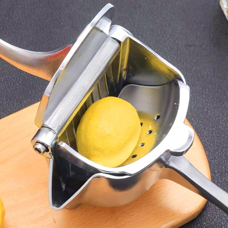 Lemon Squeezer - Manual Juicer Hand Press w/Pour Spout -