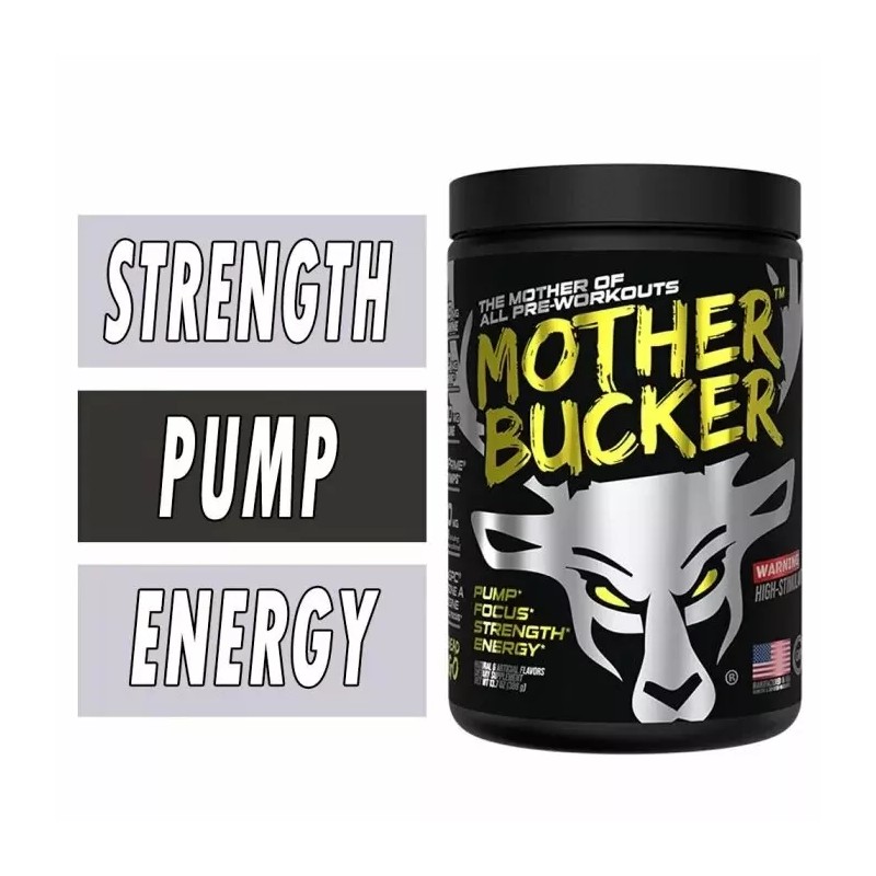 Bucked Up Mother Bucker MotherBucker Ultra Pre-Workout 20 Servings 5