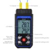 Thermocouple Thermometer Digital K Type Thermometer with 4 Thermocouples, -328~2500℉
