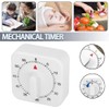 1PC 60 Minute Mechanical Kitchen Learning Timer with Loud Alarm