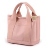 Small Canvas Tote Bag for Women,Mini Totes Bags with Pockets,