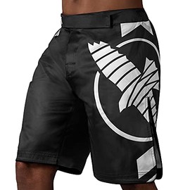 Hayabusa Men's Icon Fight Shorts - Black, X-Large