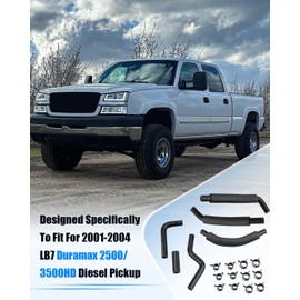 Low Pressure Fuel Line Kit Fit for LB7 Duramax 2500/3500HD 2001-2004 Replace 97216063 97216067 97230321