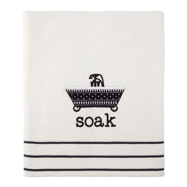 Avanti Linens - Bath Towel, Soft & Absorbent Cotton Towel (Bath Icons Collection)
