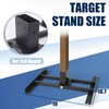 JTZFD 2x4 Shooting Target Stand Base for AR500 Steel Targets