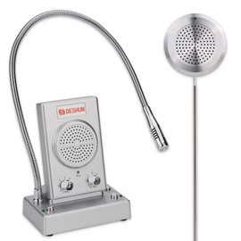 DESHUN Window intercom Speaker,Window intercom 2 Way, Window Counter intercom Microphone, intercom System for The Business/Bank/Office/Hospital/Station/Catering/Ticket Window