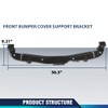 PIT66 Front Bumper Support Bracket Brace Mounting Face Bar Compatible