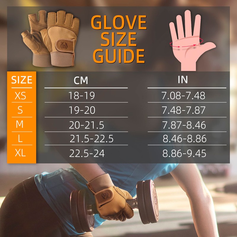 Weight Lifting Gloves, Breathable Gym Gloves for Women & Men,