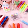 ZBHANSHUIS 72Pcs Suncatcher Paint Pens 10mL Premium Extra Fine Point