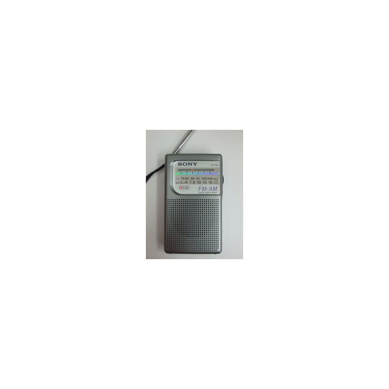 SONY FM/AMハンディーポータブルラジオ ICF-P21