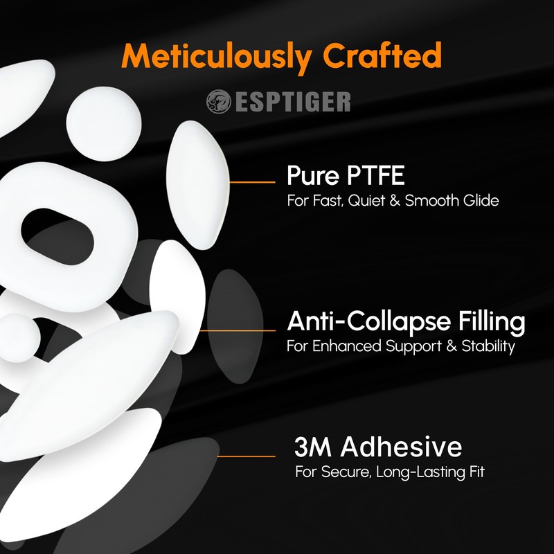 ESPTIGER Ice V2 PTFE Skates | Lamzu Thorn 4k