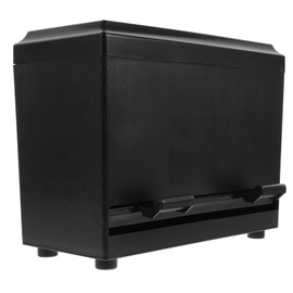 Healvian Drinking Straw Dispenser Straw Holder for Counter Push- Type Automatic Straw Box Pipette Container Straw Organizer for Countertop Home Coffee Bar Supplies