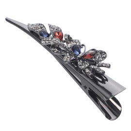 Ipetboom Rhinestone Decorative Hair Clip Metal Hairpin Women Girls Hair Accessories for Parties