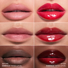 Karuna Skin - Tinted Lip Oil, Soothing & Moisturizing Lip Products with Peptides, Antioxidants, Hydrating Flattering Vegan Lip Tint, Embrace, 4.8 mL/0.16 fl. oz