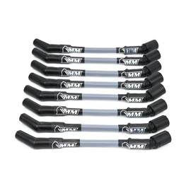 Michigan Motorsports 2014+ LT Spark Plug Wire Set 10mm Blue Performance Wires for Gen V LT1 LT4 L83 L86 L84 L87 L8T 5.3L 6.2L (Gray)