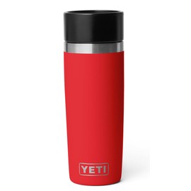 YETI Rambler Travel Bottle, Vacuum Insulated Stainless Steel Bottle with Leakproof Hotshot Commuter Cap, Rescue Red, 16 oz (473 ml)