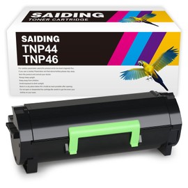 SAIDING Toner Cartridge Replacement for TNP44 TNP46 TNP-44 TNP-46 A6VK01F A6VK01W for Konica Minolta bizhub 4050 4750 Printer (1 Black)