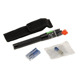 KALEA-INFORMATIQUE Fibre Optic Tester Type Visual Fault Locator VFL 30 mW, Range 30 km, with FC LC Adapter