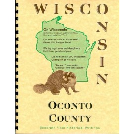 Oconto County City WI History of Northern Wisconsin Biographies + WPA Guide new