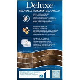 Wella Deluxe, Tinte Permanente 6 Rubio Oscuro, 207 G