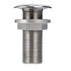 EEYAD 316 Stainless Steel Full Thread Boat Thru-Hull Fitting Drain