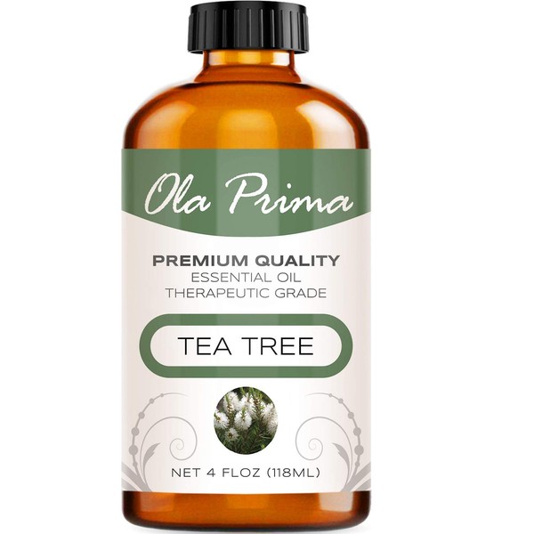 Ola Prima Oils 4oz - Tea Tree Essential Oil - 4 Fluid Ounces