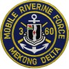 Mobile Riverine Force Mekong Delta Patch Full Color