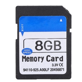 QANYEGN High Speed Memory Card, Photos Music Files Storage Card, Memory Card for Elite Pro MP3 MP4 Camera SLR Game Machine (8G)