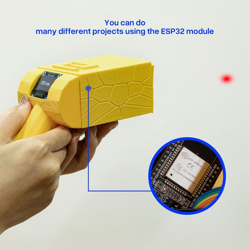 ELEGOO ESP32 2pcs ESP-WROOM-32 Development Board, USB Tyce-C, 2.4GHz Dual