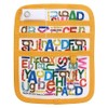 St Ladies Eric Carl (Harapeko Aomushi) Pocket Organizer, Alphabet Yellow,