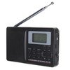 CS‑106 Full Band Radio Mini FM/AM/SW/MW Receiver with Digital Clock