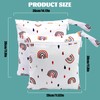 Criveple Nappy Bag, Wetbag Organiser Bag, Reusable Wet Bag, Wet