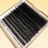 Mixed Length Individual False Eyelashes, 1 Box Natural Look Eyelash