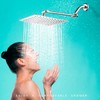 CHELMON 8'' Rain Shower Head with 11'' Adjustable Extension Arm