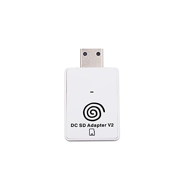 XHSESA Practical SD Card Reader Adapter with CD for Dreamcast