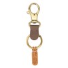 Il Bisonte Key Ring C0551 Key Chain, Leather, Genuine Leather,