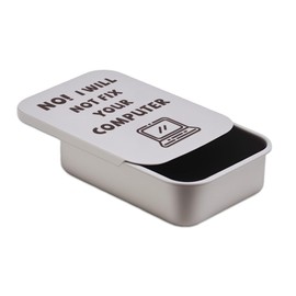 Tech Gifts for Men Women Metal Tin Box Small Storage Container Box for Computer Engineer Gifts for Men Birthday Gifts for Son Grandson Computer Programmer Gifts for Teens Novelty Soft Engineer Boxes