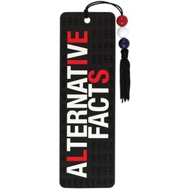 Alternative Facts Beaded Bookmark