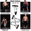 VIKINGSTRENGTH Farmers Walk Handles, Strongman Equipment in Pair + t-bar