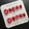 Press on nails,JC Handcrafted Press On Nails Kit, Short Length
