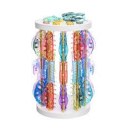 Metal Claw Clip Organizer Holder, Hair Clip Storage for Women, Hair Accessories Organizer Display Stand, Hair Claw Clip Holder for Bedroom Bathroom College Dorm Room Decor (Gold)