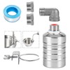 MEUPMEOP Float Valve, 1/2" to 3/4" 1" 304 Stainless Steel