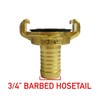 Brass GEKA Type Hose Quick Connect Adapter Claw Fitting Pipe