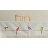 Maison d' Hermine Birdies on Wire 100% Cotton Tablecloth for